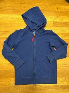 Primary Brand, Bright Blue Hooded Zip-Up Sweatshirt
